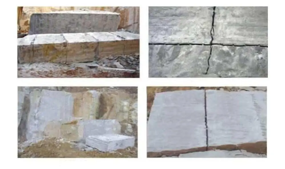 Hình ảnh thi công Bột Nở Tách Đá Sino-Crack