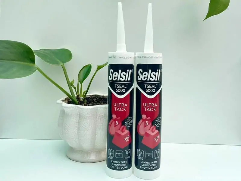 Keo Chống Thấm Dột Selsil TSEAL 5000 chai 290ml