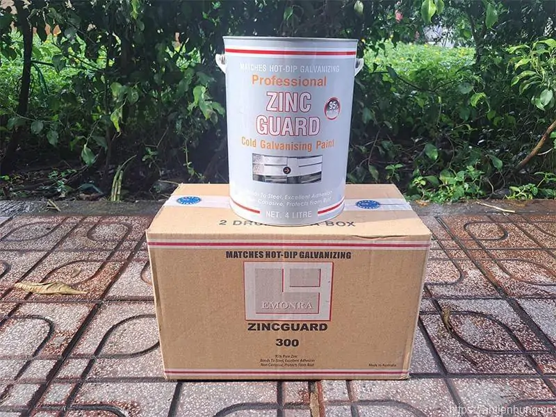 SƠN MẠ KẼM LẠNH 300 ZINC GUARD 300