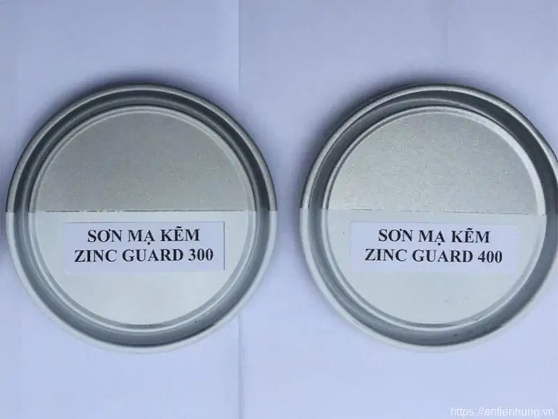 Hình ảnh Sơn Xịt Kẽm Lạnh Zinc Guard ZG 300 và ZG 400