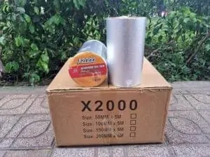 Băng keo chống thấm X2000 size 200mm x 5m