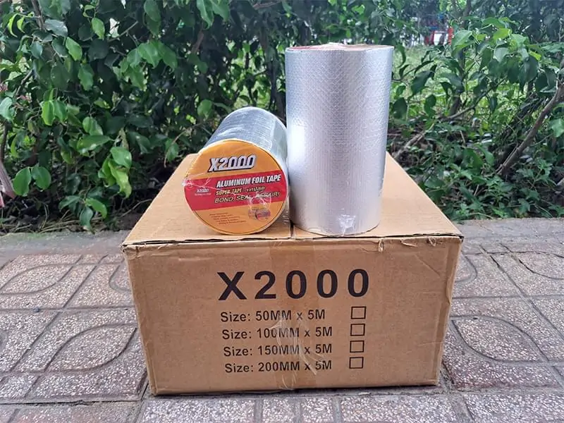 Băng keo chống thấm X2000 size 200mm x 5m