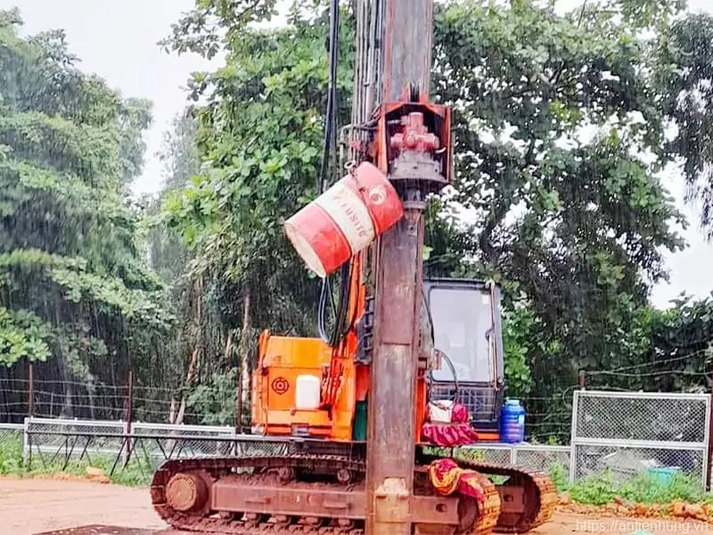 Phương Pháp Khoan Cọc Nhồi Trong Xây Dựng Nhà Liền Kề