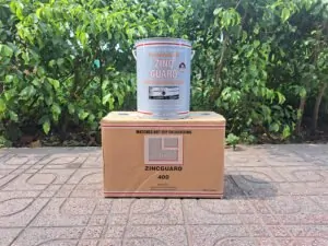 Sơn Xịt Kẽm Lạnh Zinc Guard 400 thùng 4 lít