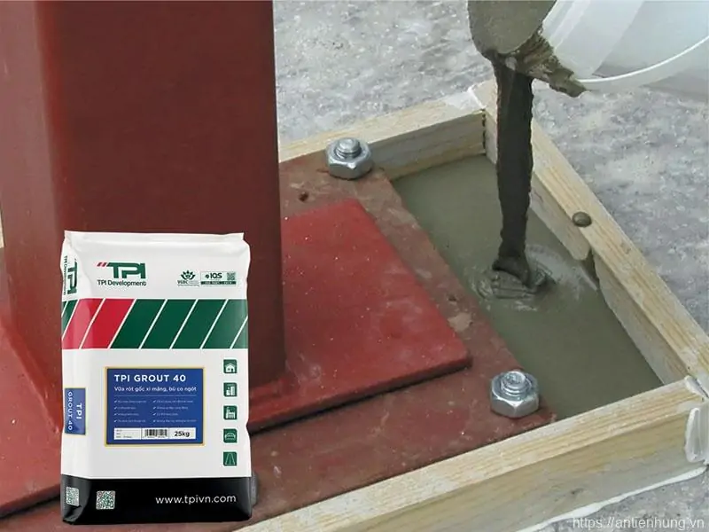 Vữa Rót Trộn Sẵn Tpi Grout 40