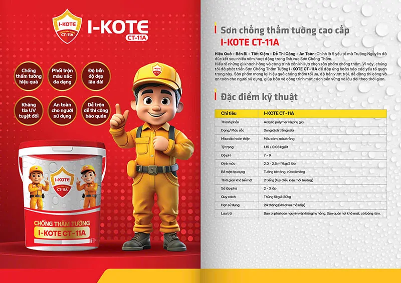 Sơn chống thấm I KOTE CT11A