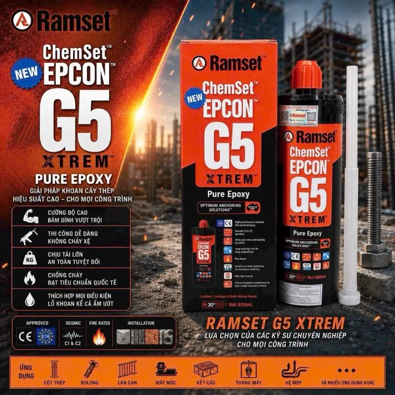 Ramset ChemSet™ EPCON™ G5 Xtrem™
