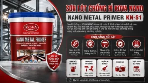 KOVA KN-S1 | Sơn Nano Lót Chống Rỉ