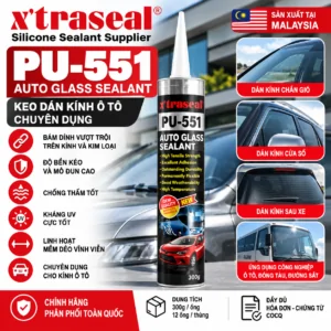 Keo dán kính ô tô Xtraseal PU-551