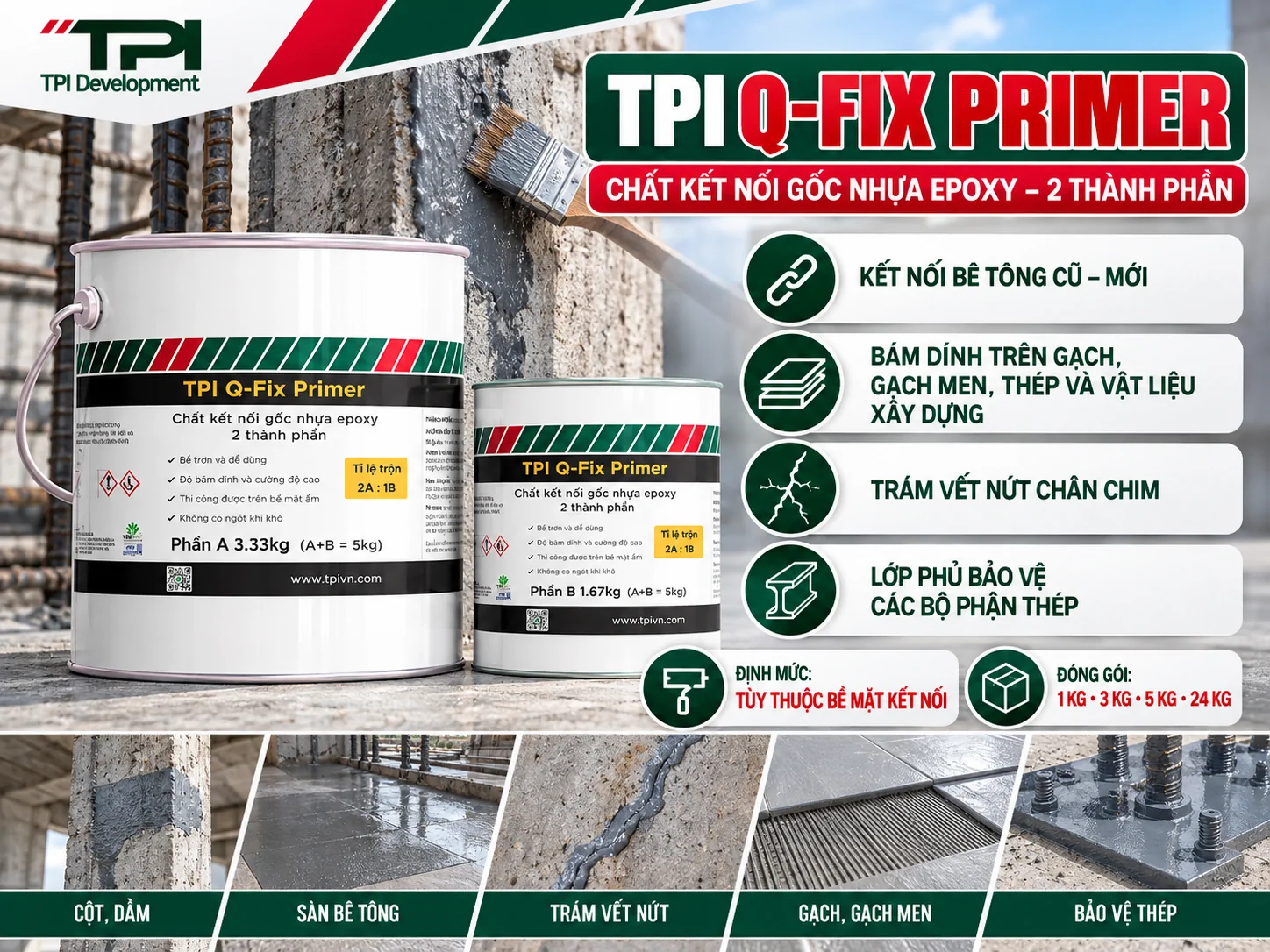 Chất kết nối TPI Q-FIX PRIMER