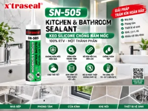 Keo silicone chống mốc Xtraseal SN-505